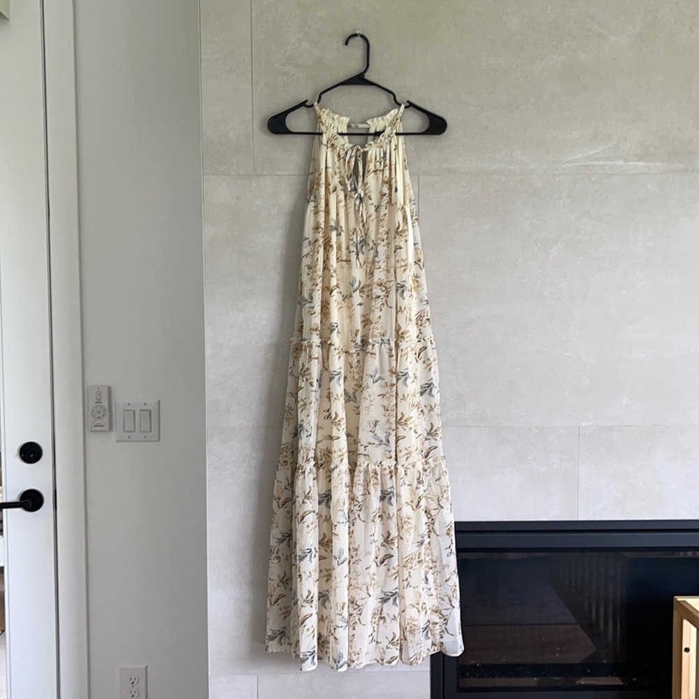 Floral Maxi Dress, Sz XS